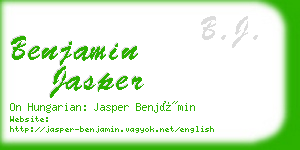 benjamin jasper business card